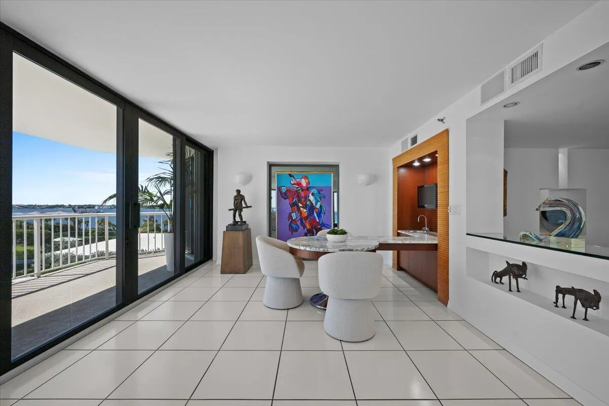 3rd Bedroom currently utilized as an entertainment and wet bar area.
