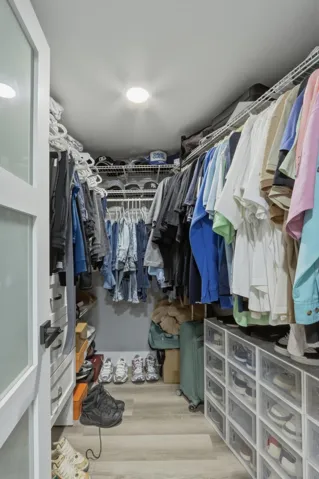 Master bedroom closet