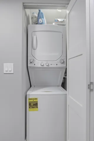 Washer and Dryer Closet