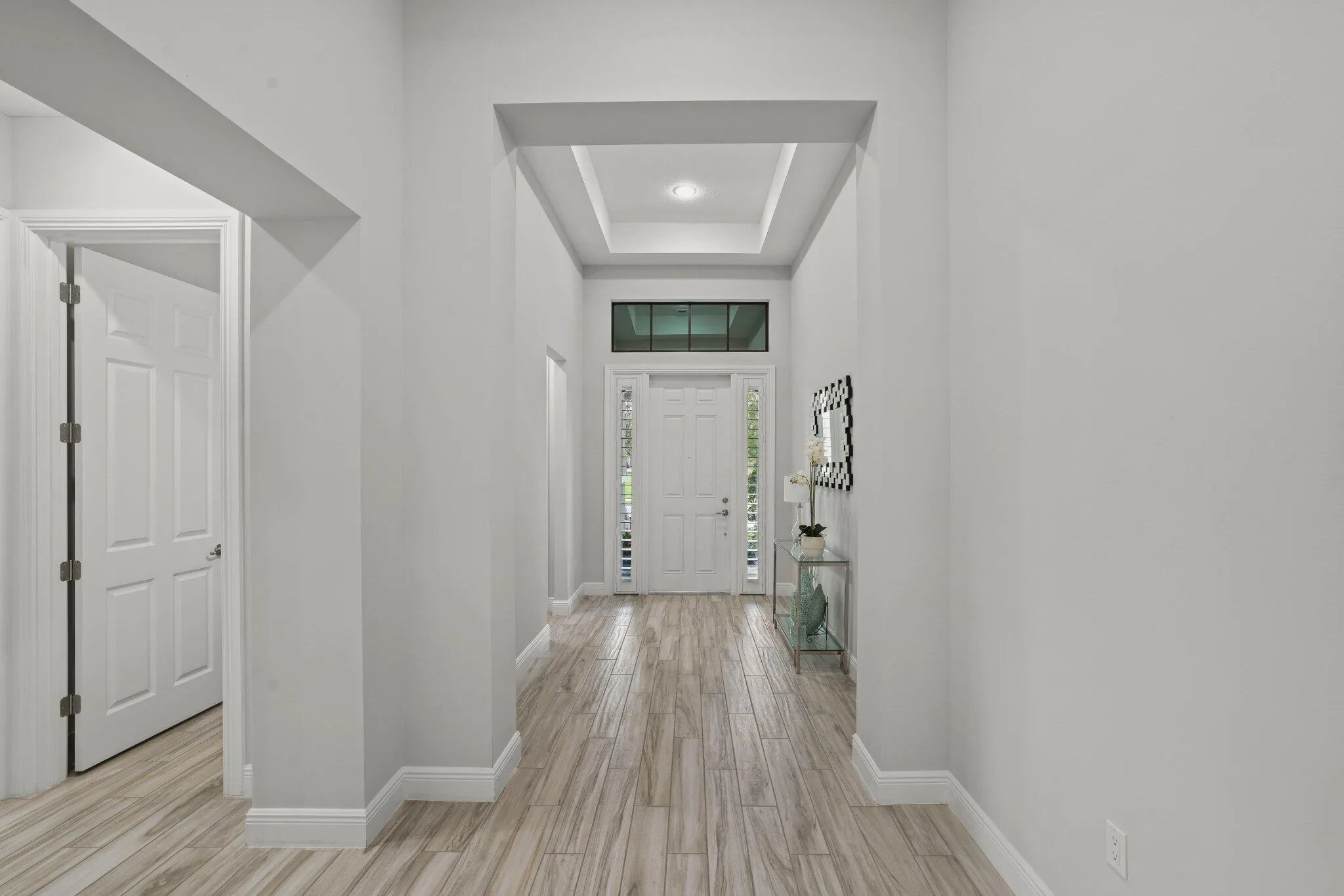 Foyer facing out