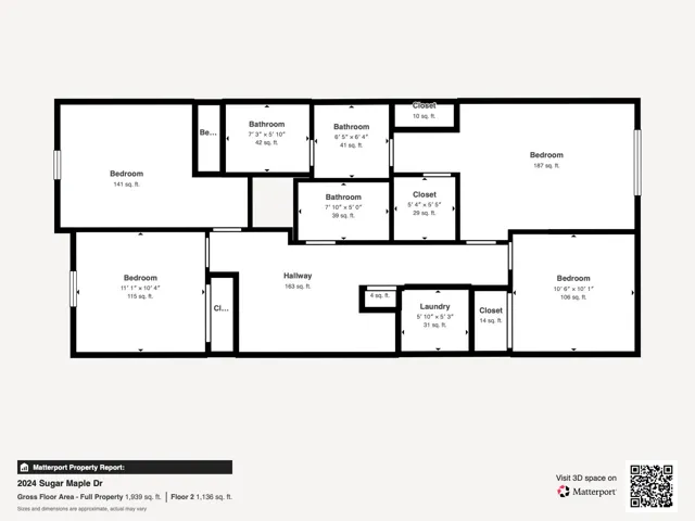 floorplan 2024 Sugar Maple Dr - Floor 2