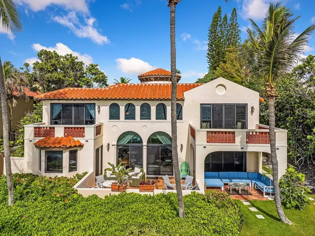 Back of home on Ocean side