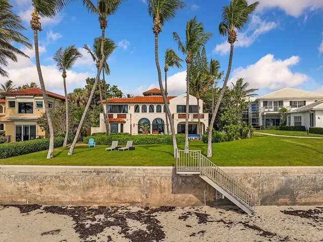 Back of home on Ocean side