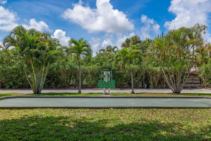 Bocce Ball Court