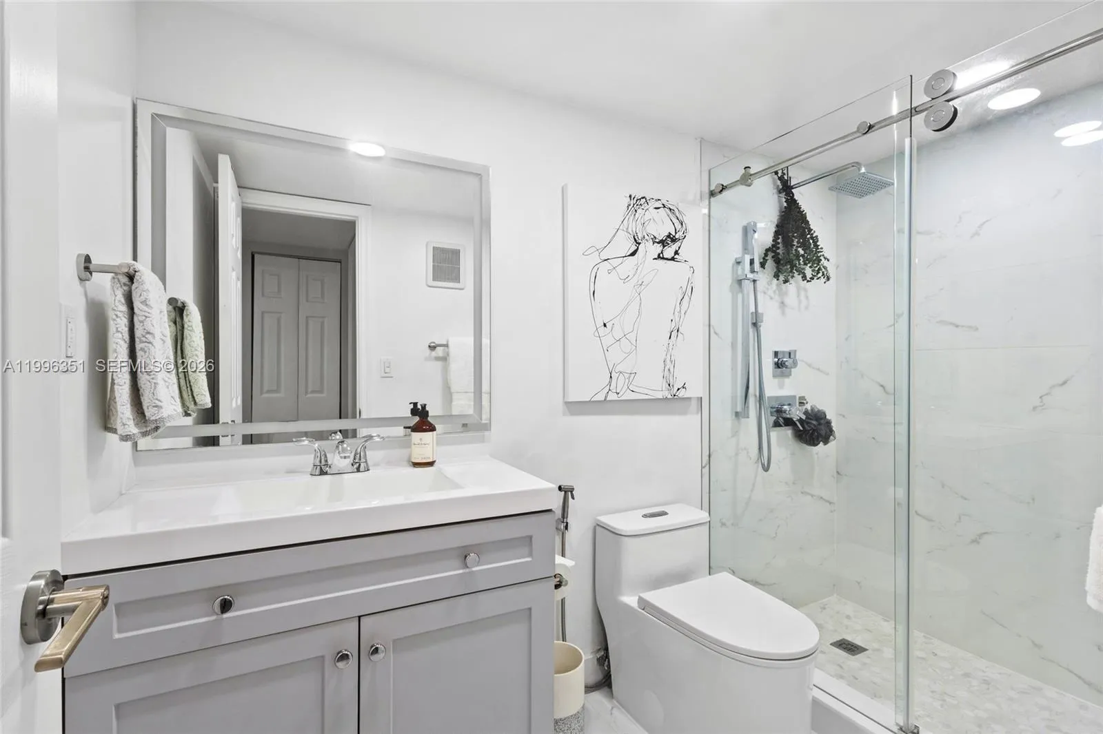 Hall bathroom