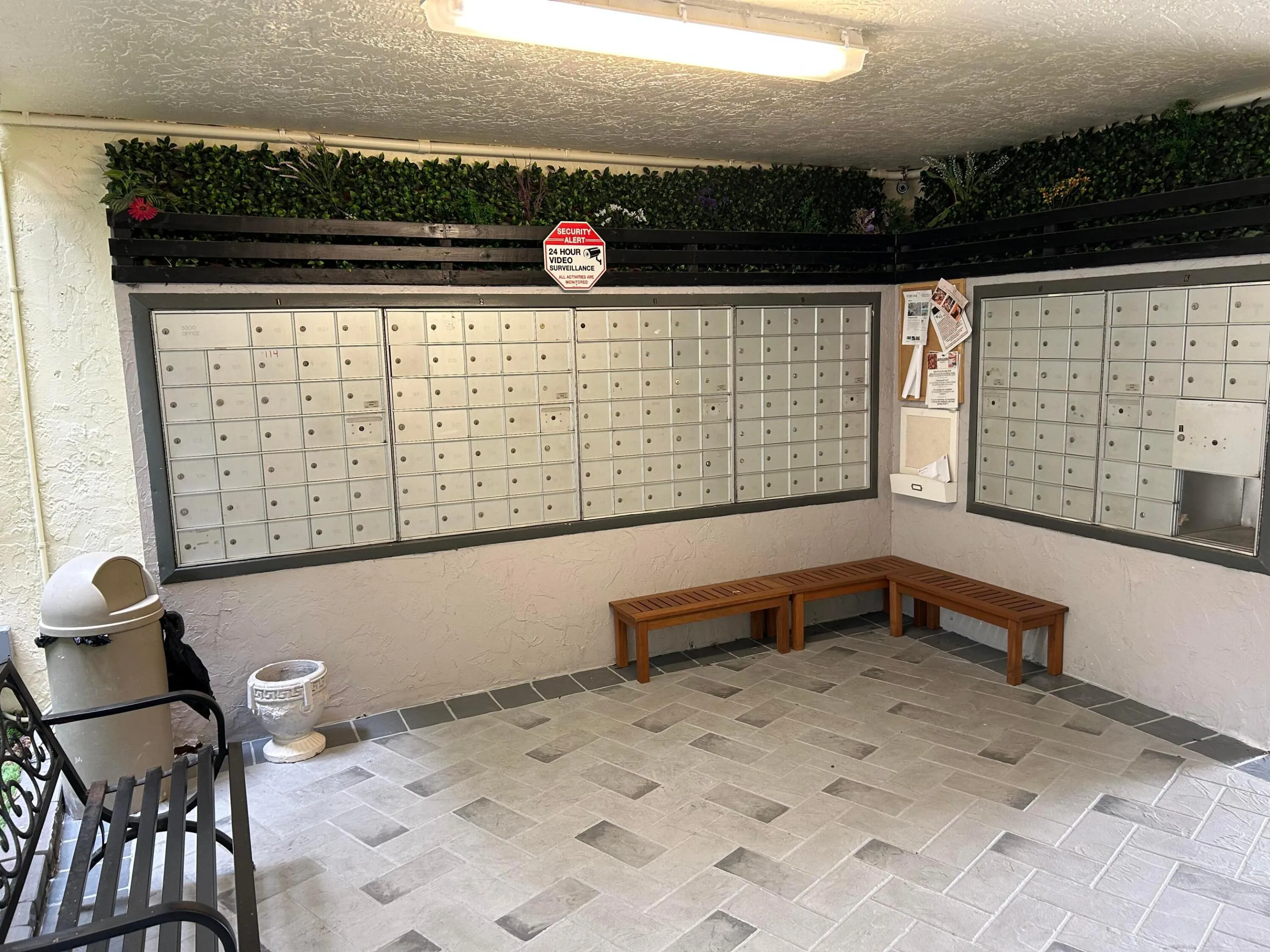 Mailbox area