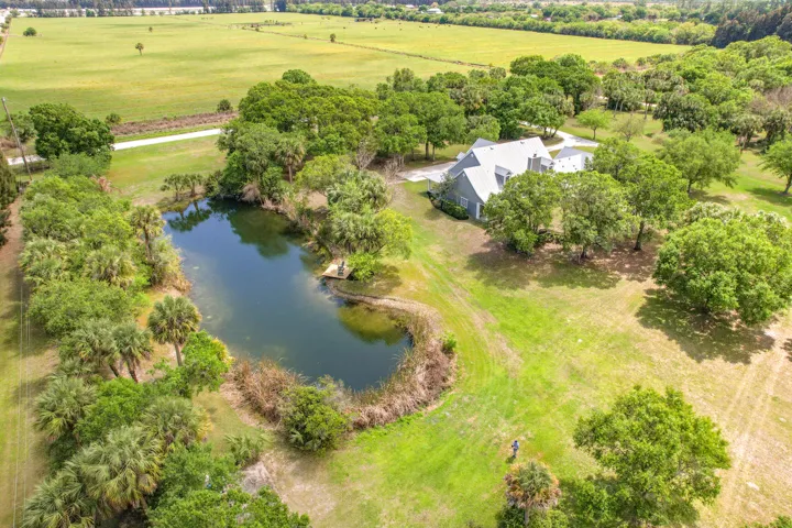 Overhead view of property