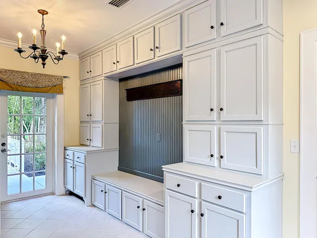 Other wall of Laundry room - so much storage!