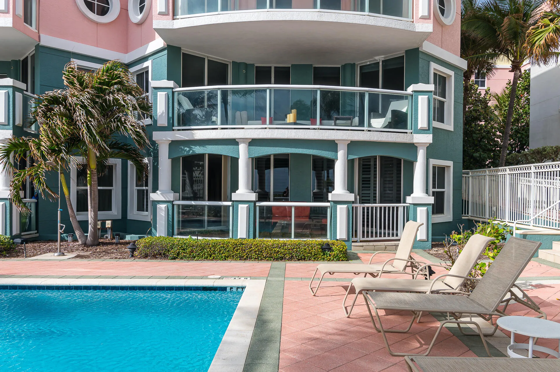 Pool Patio View