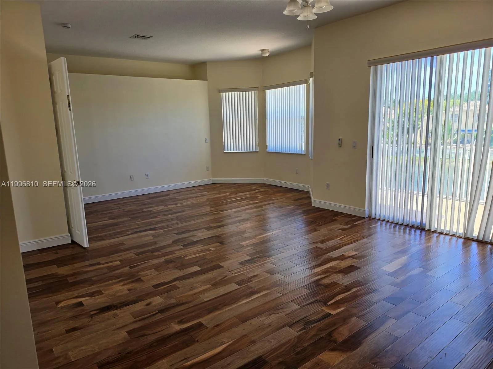 View of Master bedroom