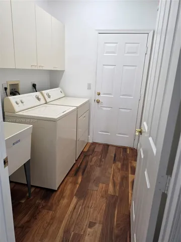 Entrance from the Garage