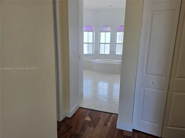 Entrance to Master bathroom