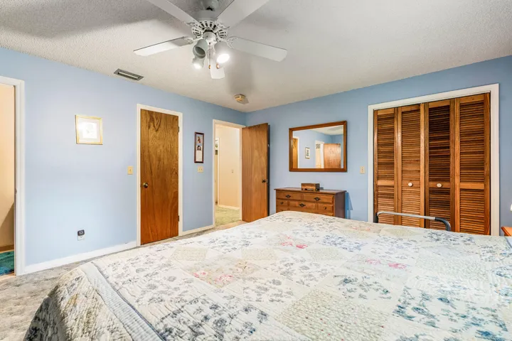 Spacious closets