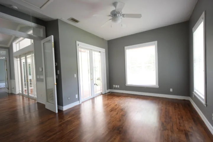 Office with half bath