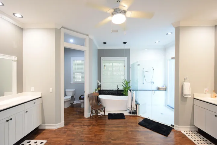 Office with half bath