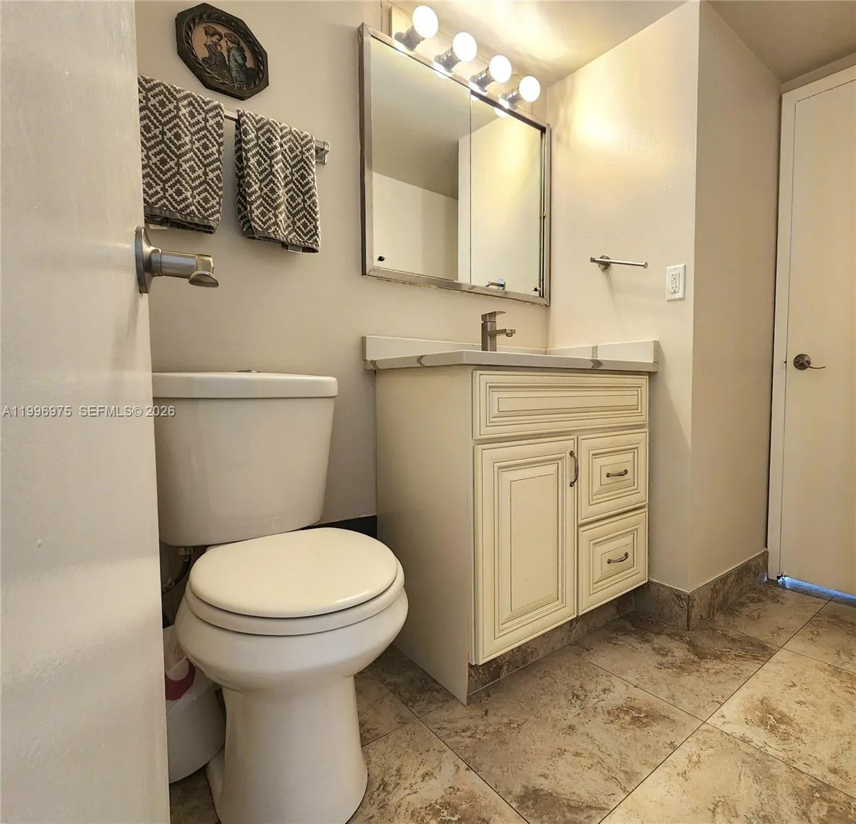 Half Bathroom w Access for Guests & From the Bedroom