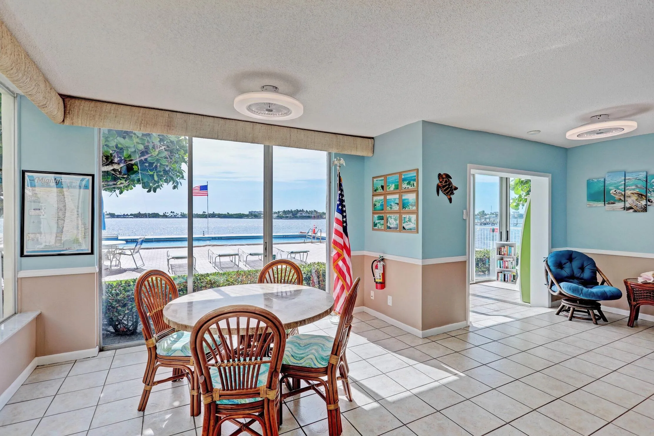 Community Room with pool and intercoasta