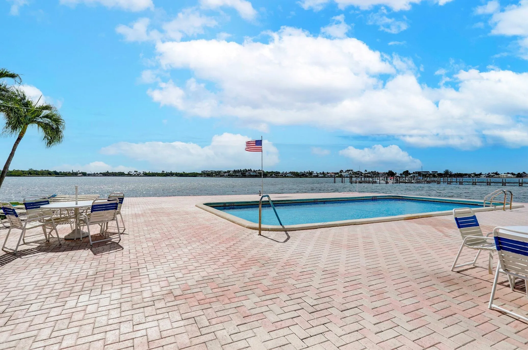 Community Pool on Intercoastal Waterway