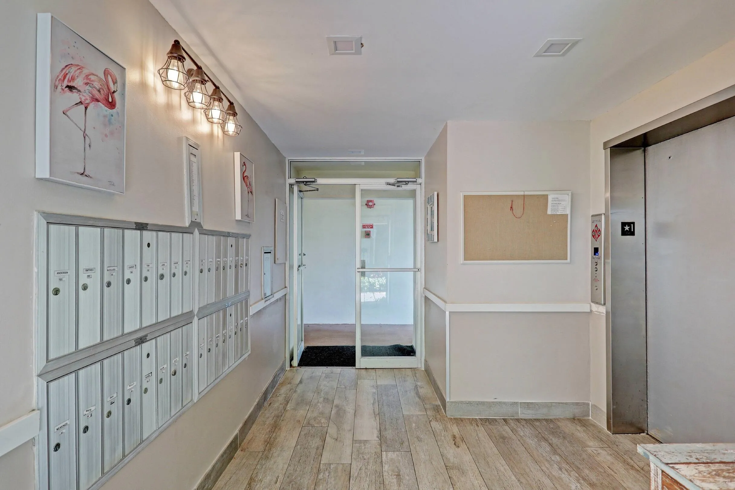 Foyer with Elevator