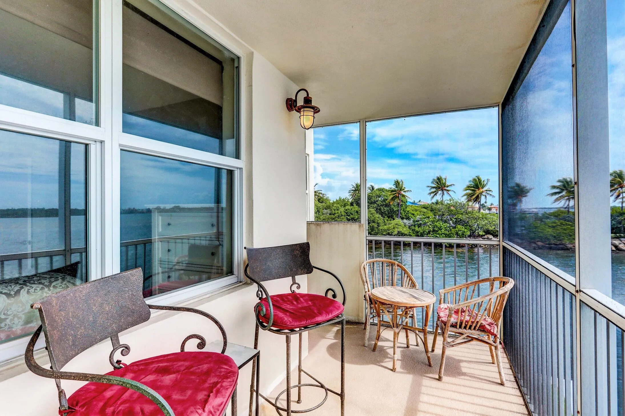 Covered Screen Balcony