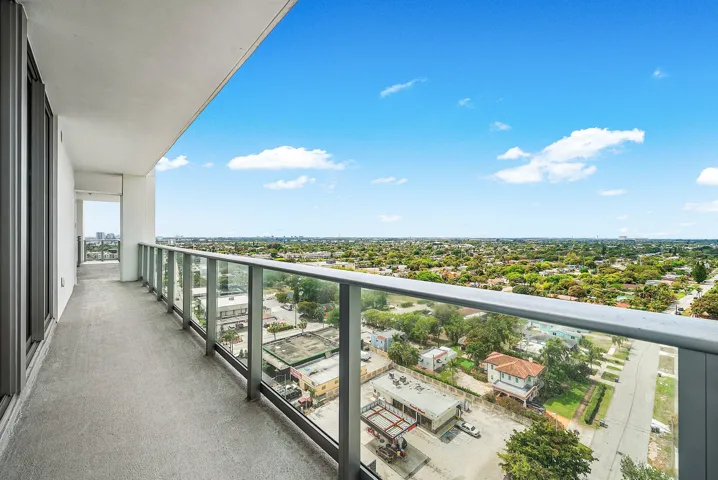 Bedroom 2 and 3 balcony
