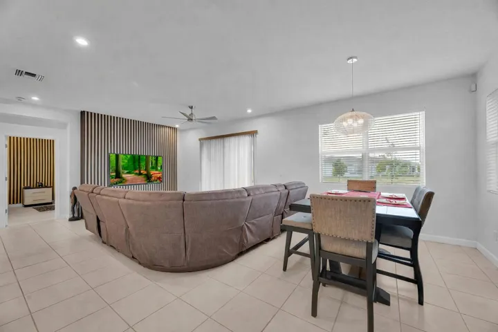 Modern Living and dining