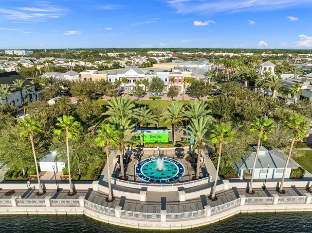 Tradition Splash pad and lawn space