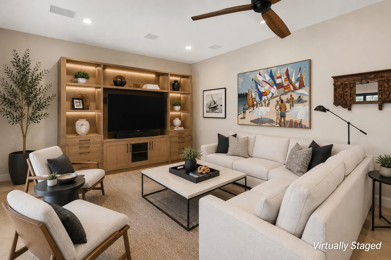 Virtually Staged | Living Room