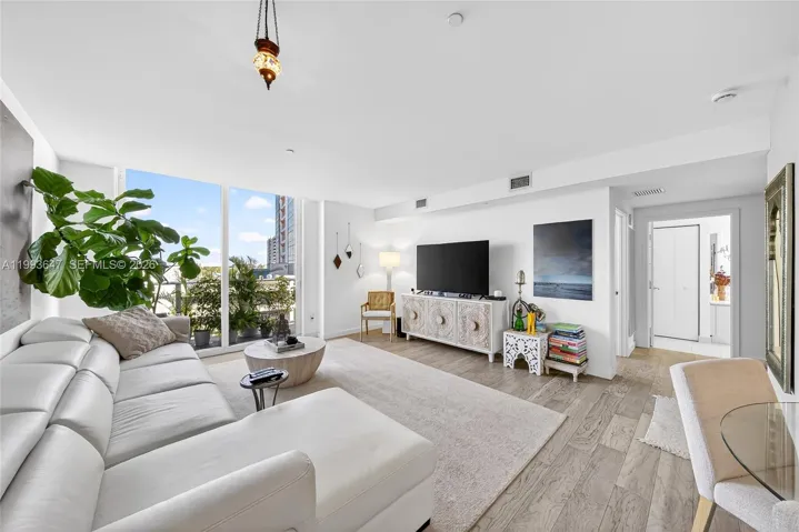 Looking left from the entry to the Living Area.