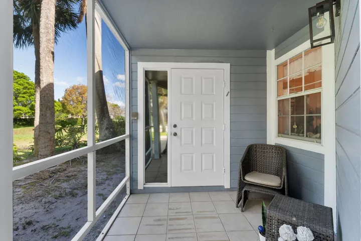 screened entry