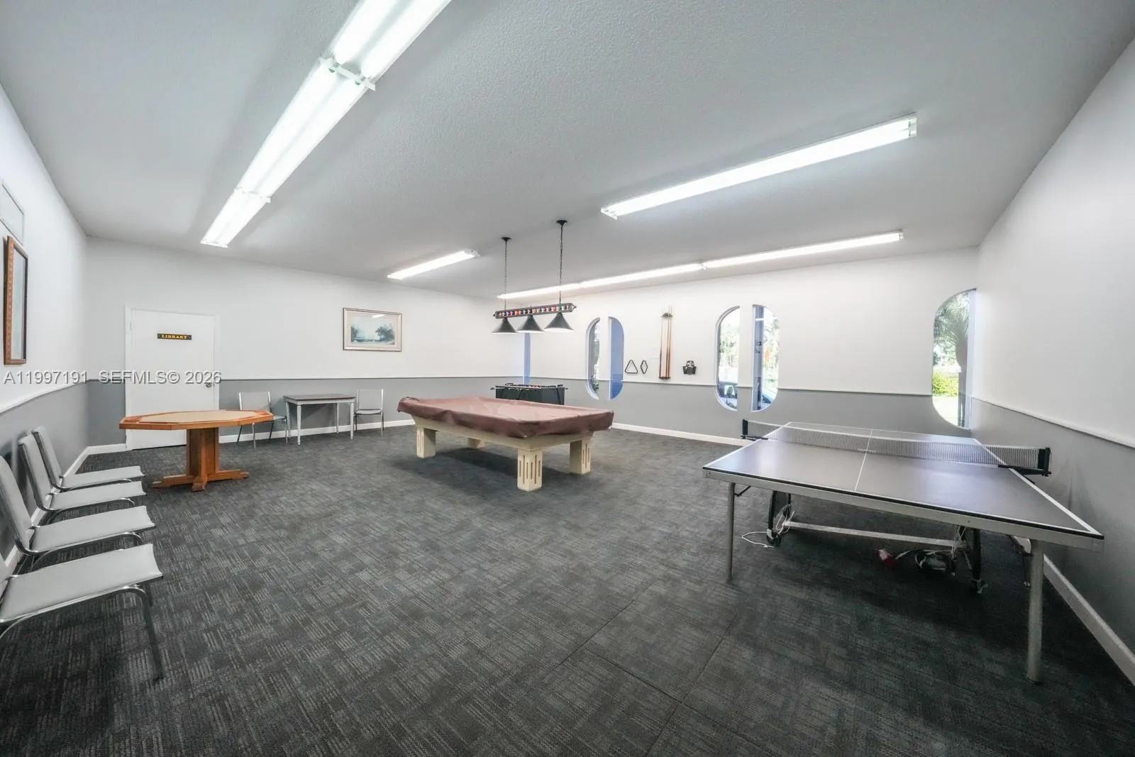 Game room.