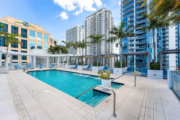 Residents Pool & Cabanas