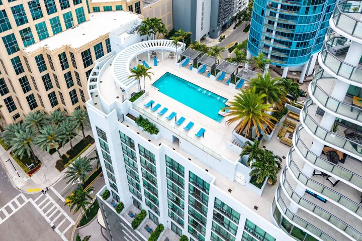 Residents Pool & Cabanas