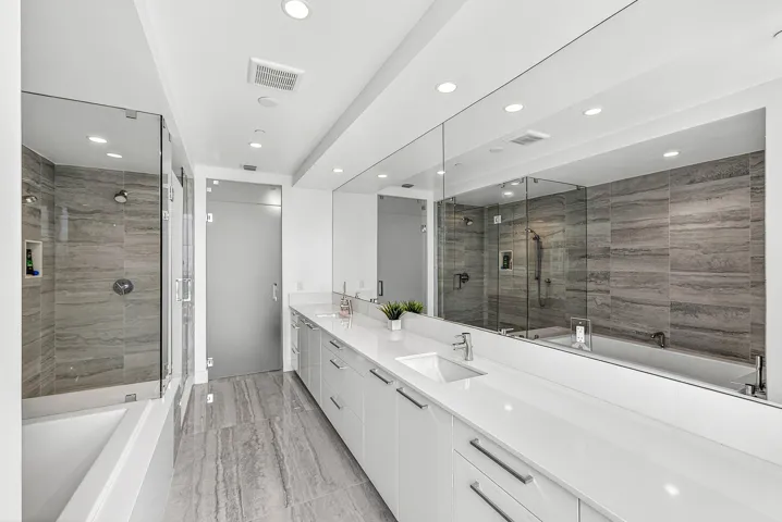 Primary Bathroom with water closet