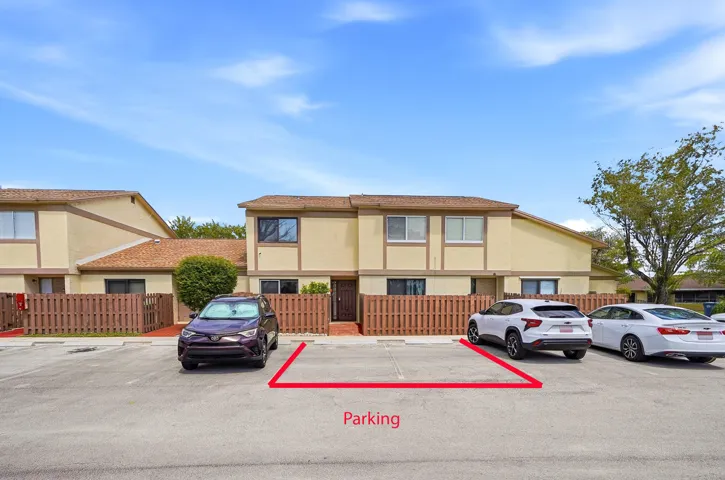 Assigned two parking spaces