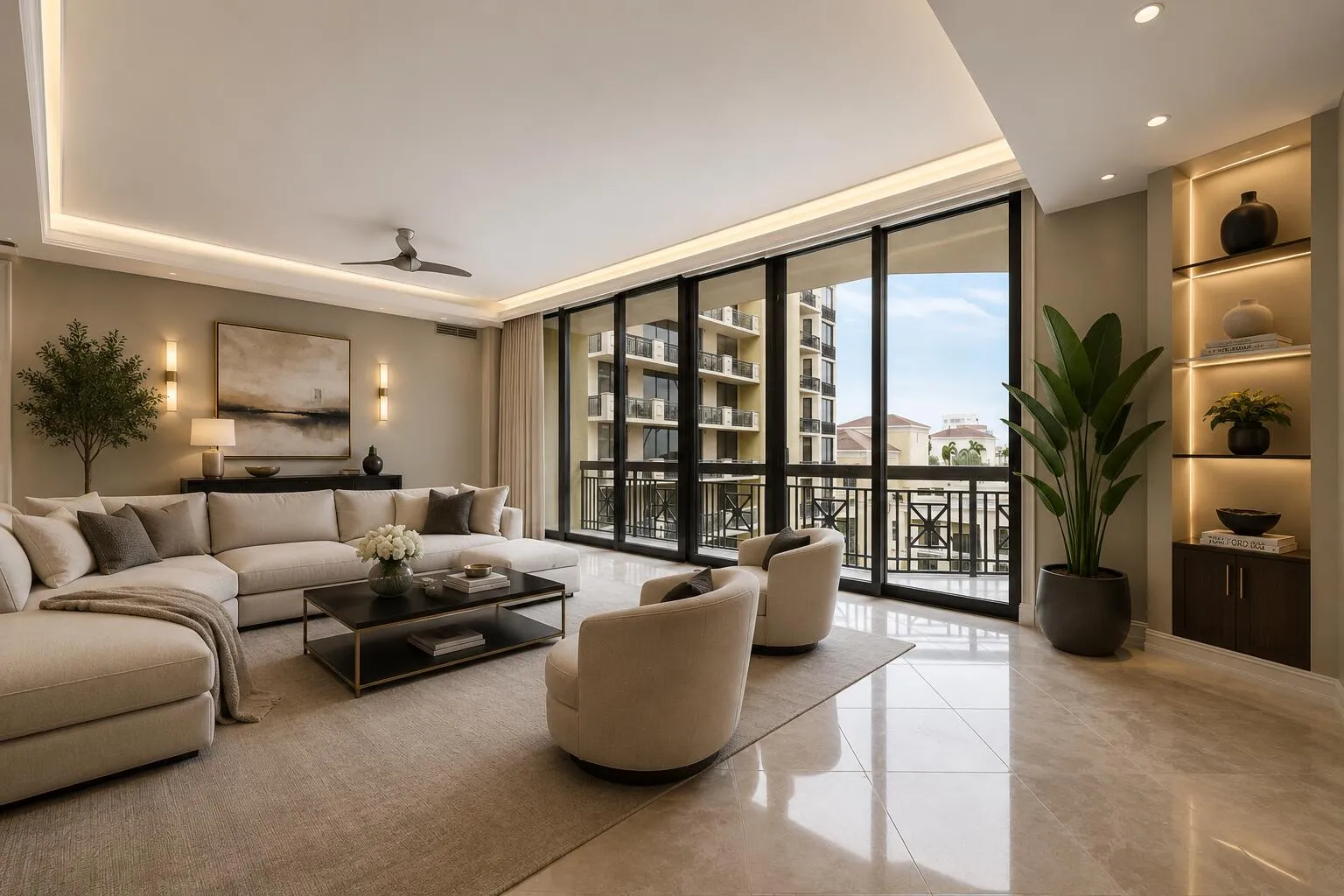 Living Furnished/Staged