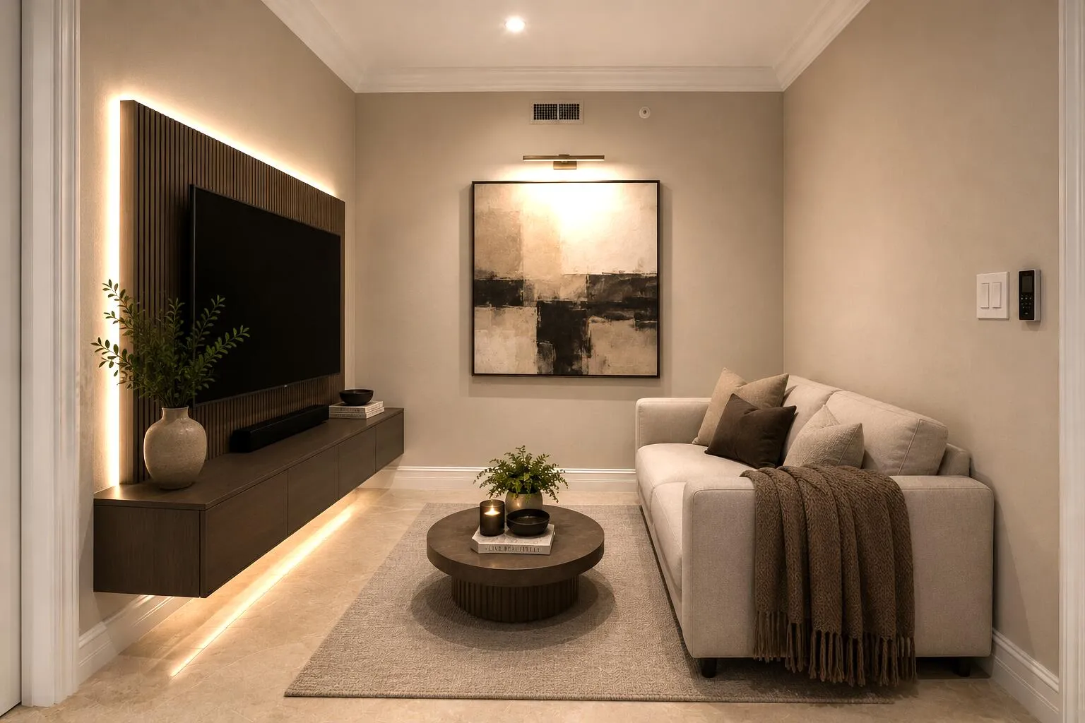 Office or Den Furnished/Staged