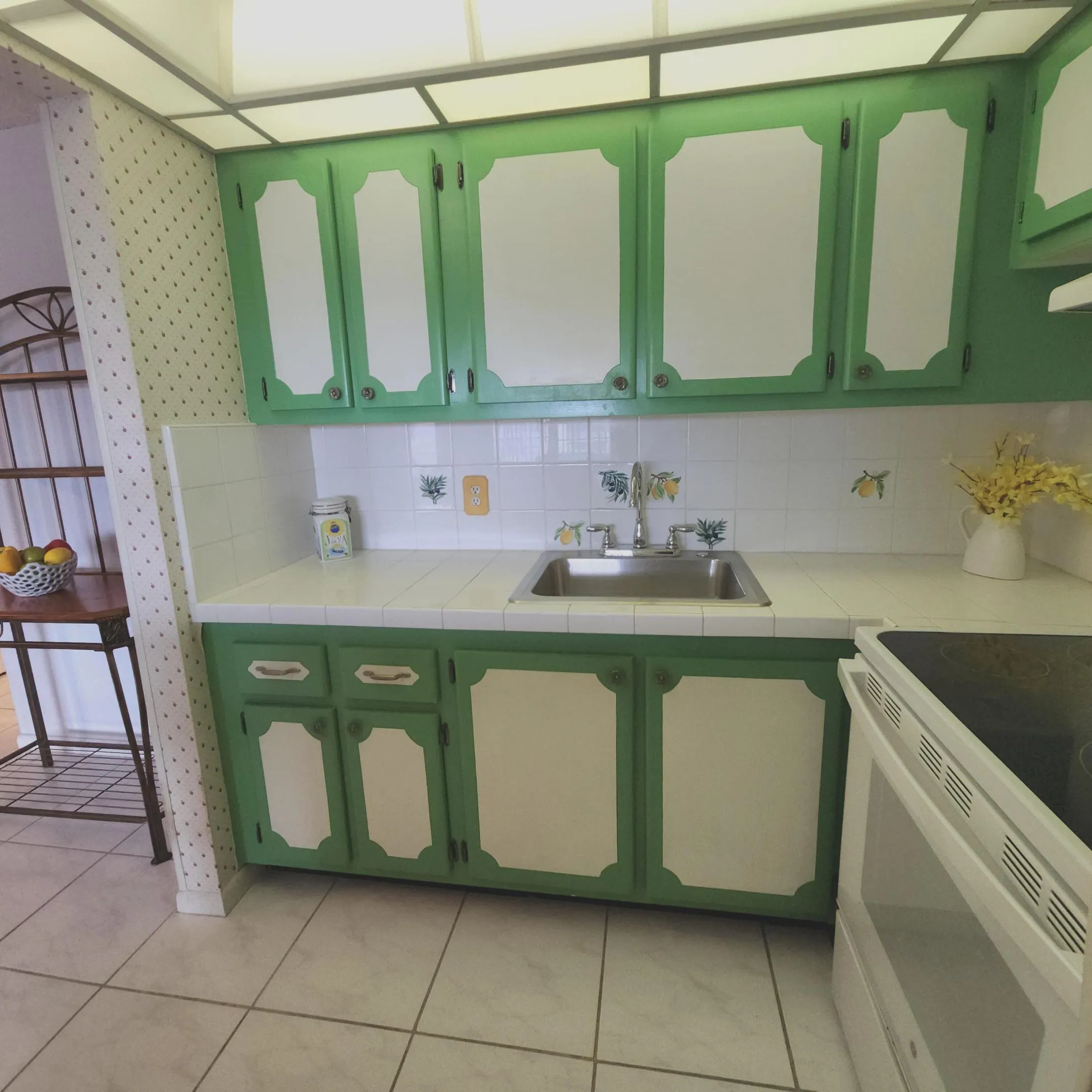 plenty of food prep space