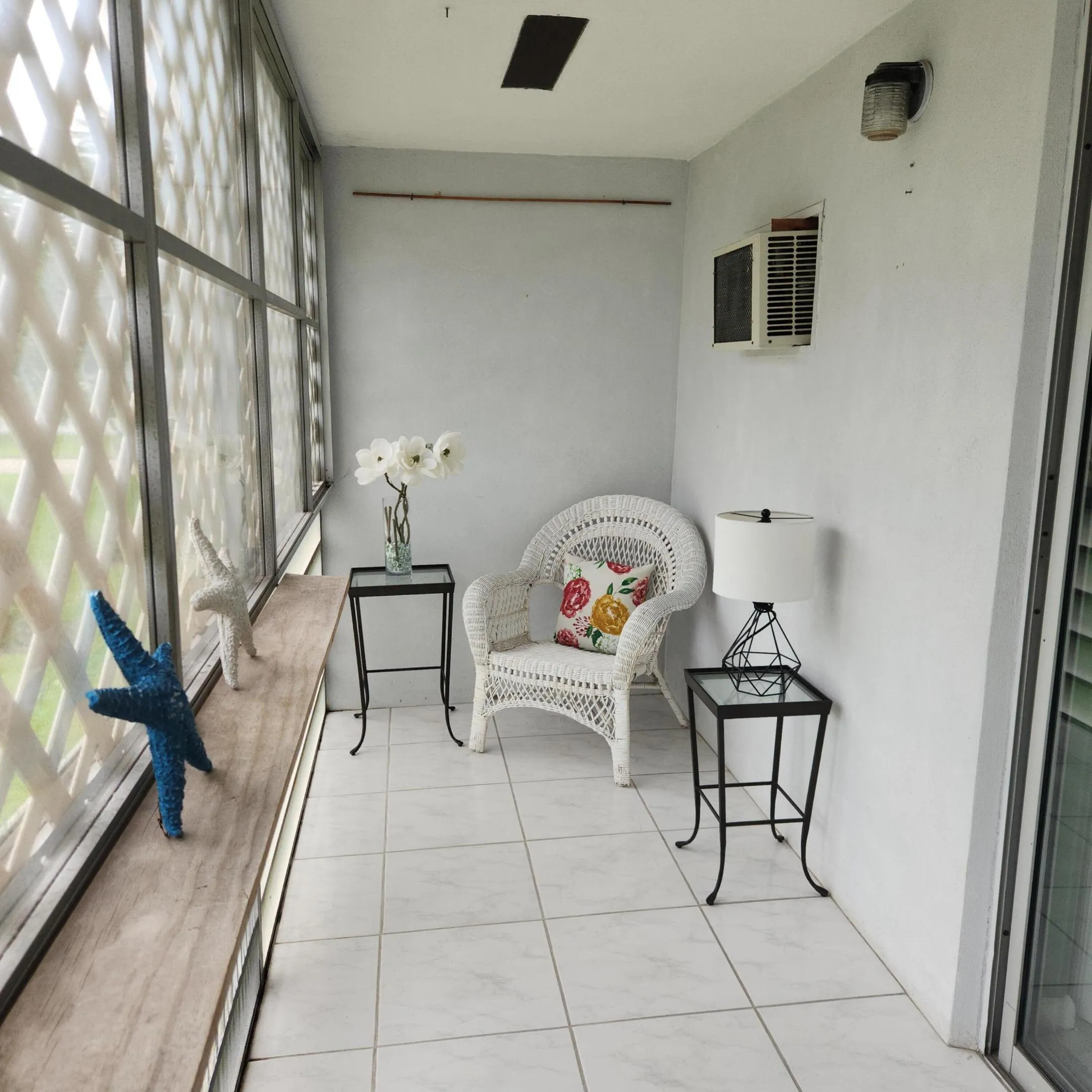 Relax on the pleasant balcony