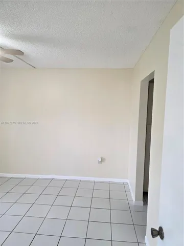 off living room leading to the vanity area