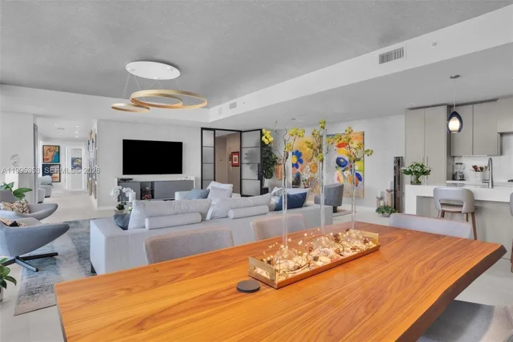 UNUSUALLY LARGE LIVING AND DINING ROOM DOUBLE THE SIZE OF OTHER AUBERGE UNITS