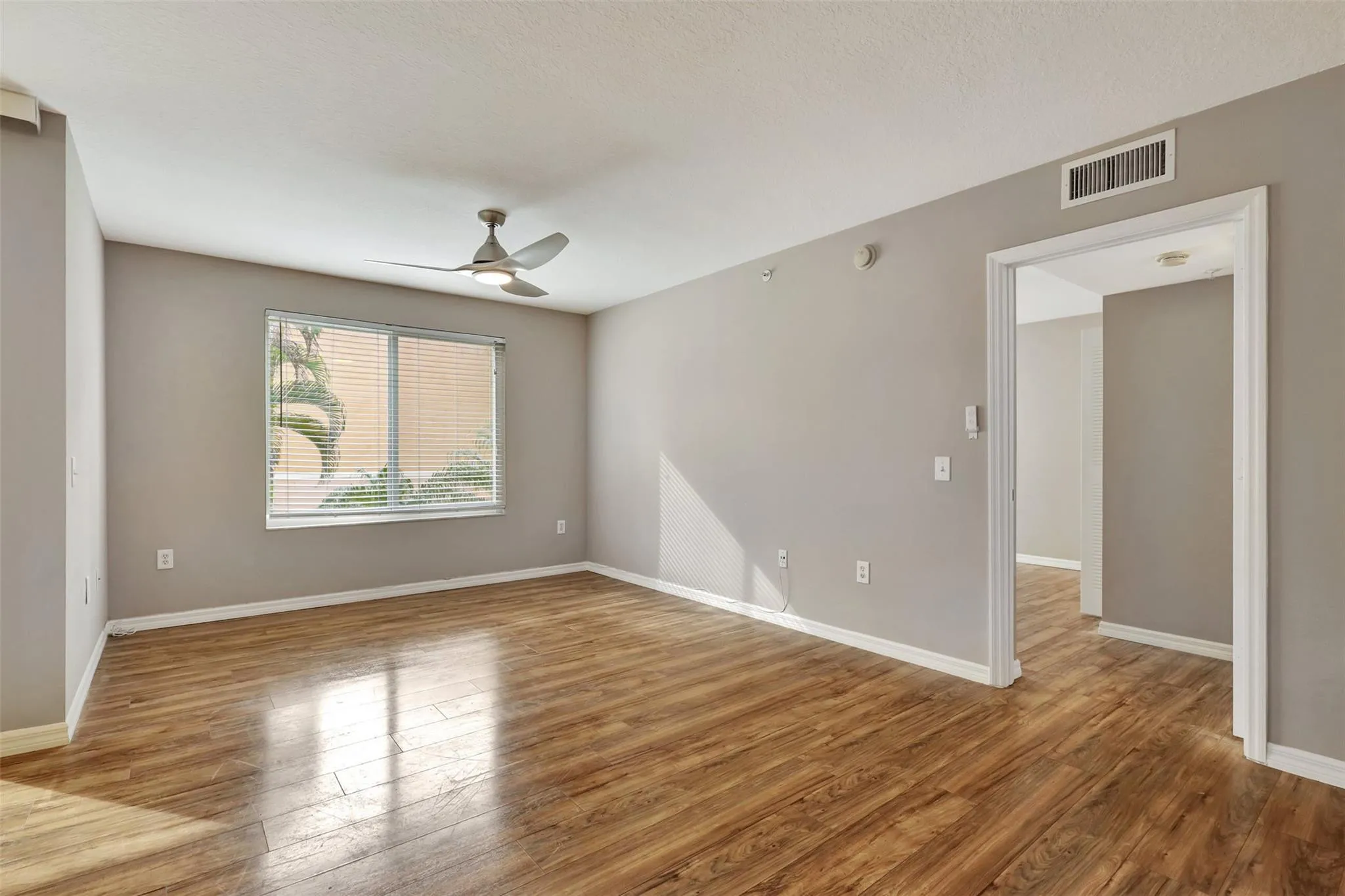 Living Area with entrance Primary Bedroom