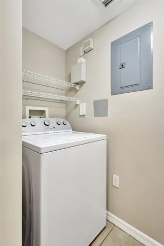 Washer in Unit