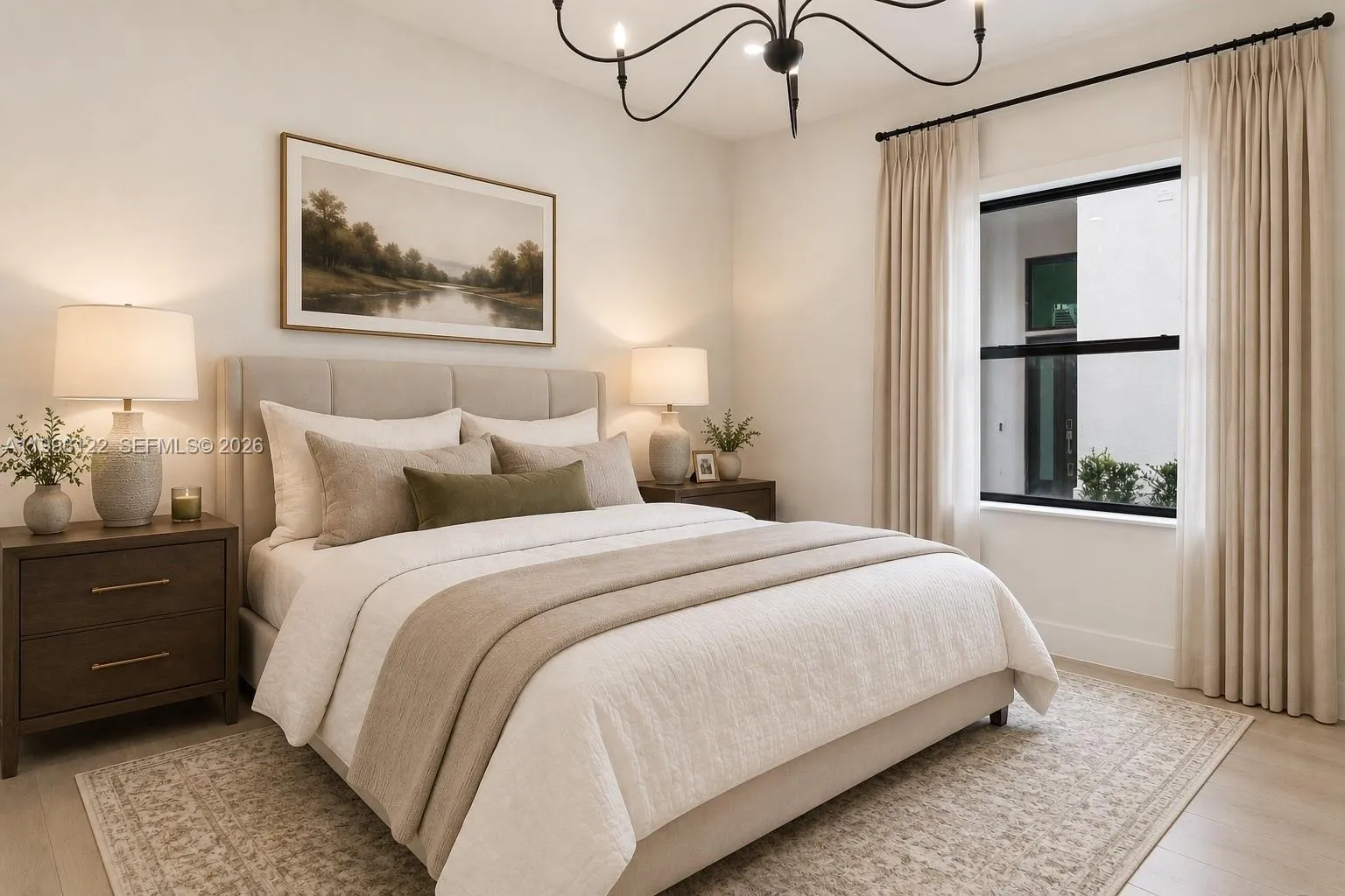 Main Floor Bedroom Virtually Staged
