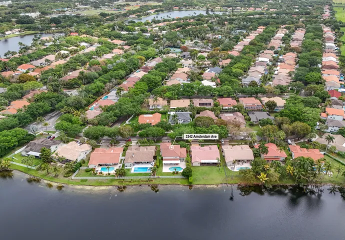 Subject House Lot Position on Lake