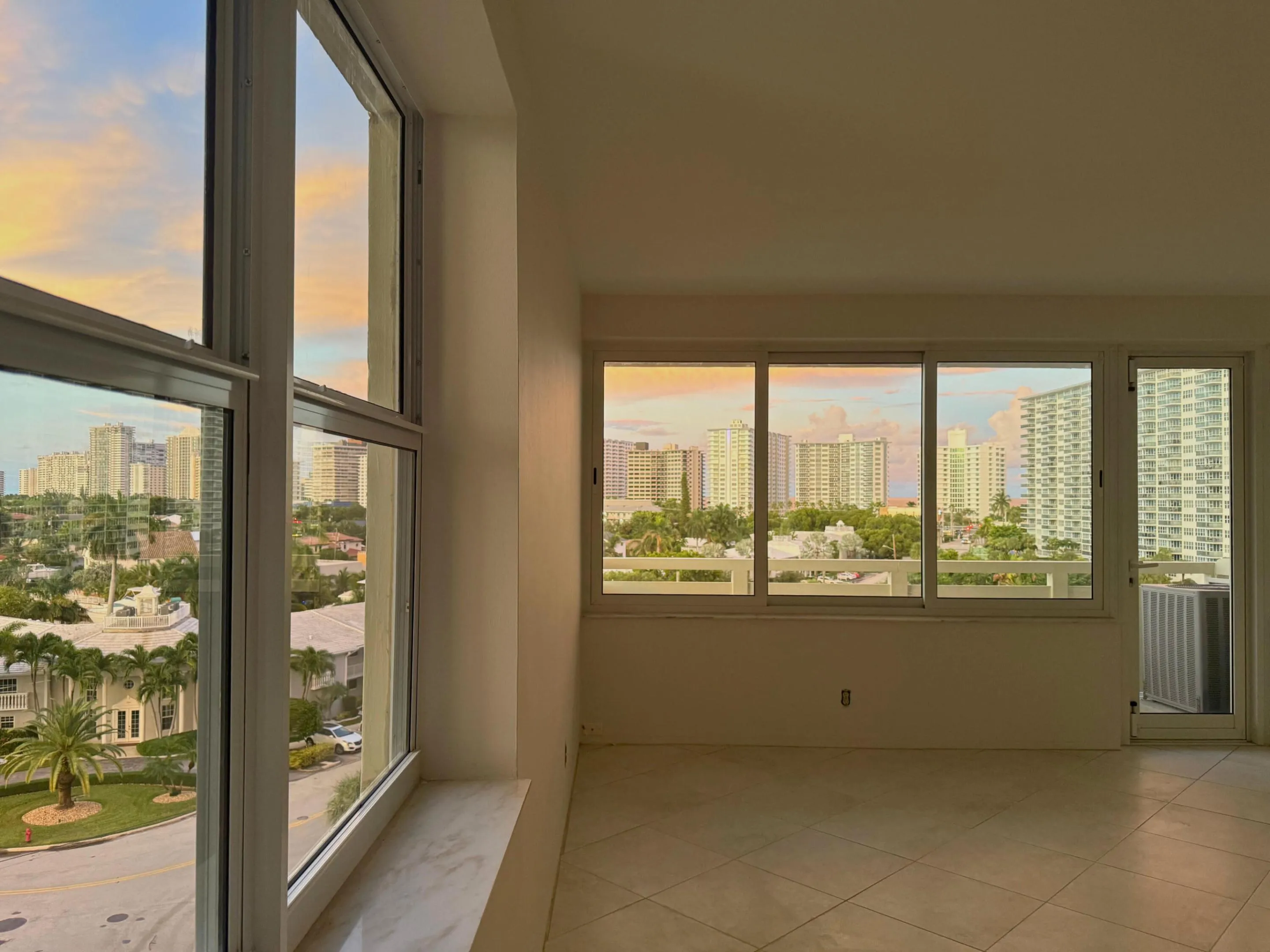 3 Living Room at Sunset