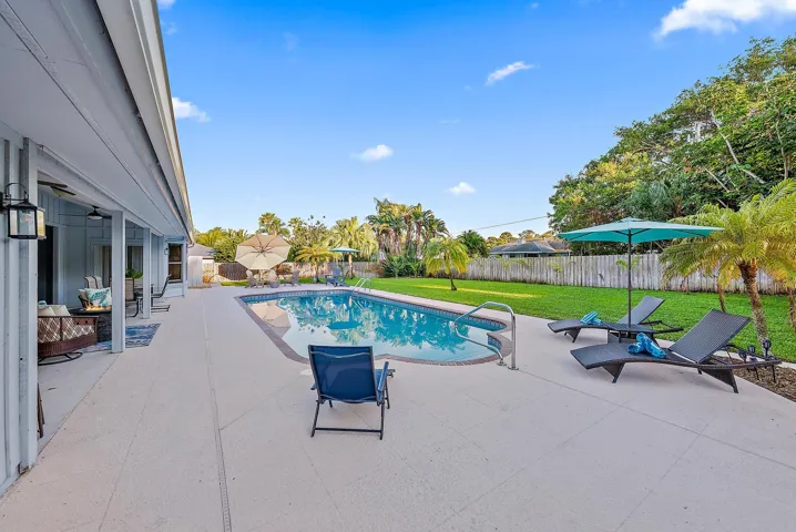 Pool Patio East Side