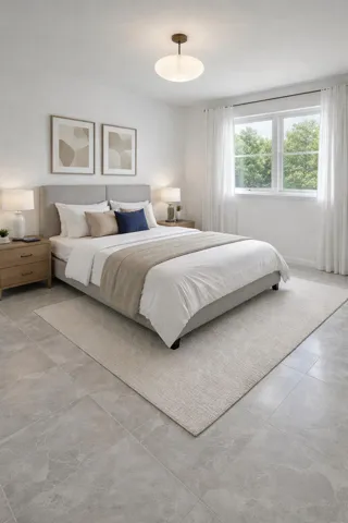 Virtual Rendering of Bedroom 2