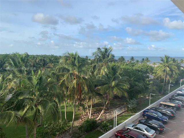 View from balcony