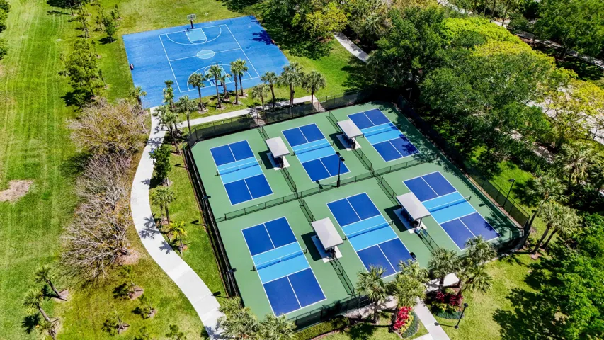 Pickle Ball courts at Southern Clubhouse